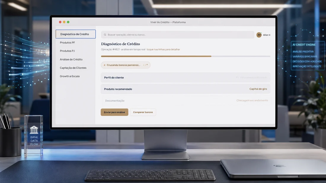 CreditIA — plataforma de inteligência artificial da Crédito360